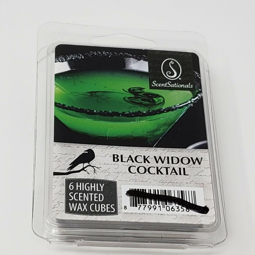 ScentSationals Black Widow Cocktail Wax 6 Cubes